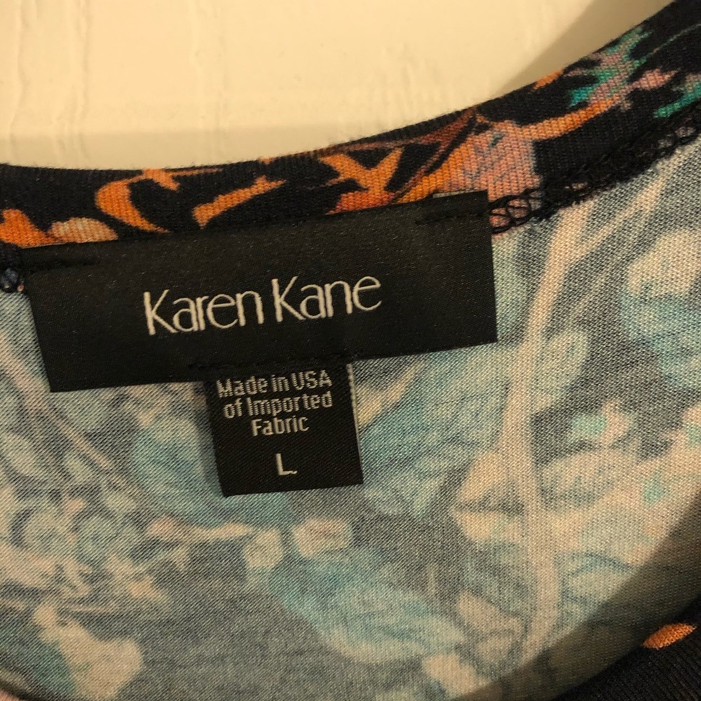 Karen Kane cold shoulder dress